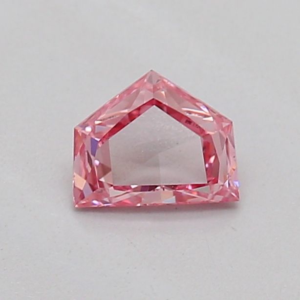 0.21 CT Fancy Intense Pink PENTAGONAL