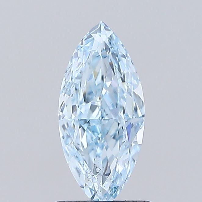 1.0 CT Fancy Intense Blue MARQUISE