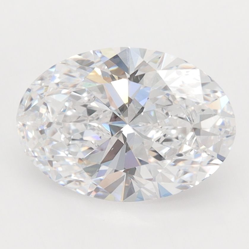 2.10 ct. oval Lab Grown Diamond front image