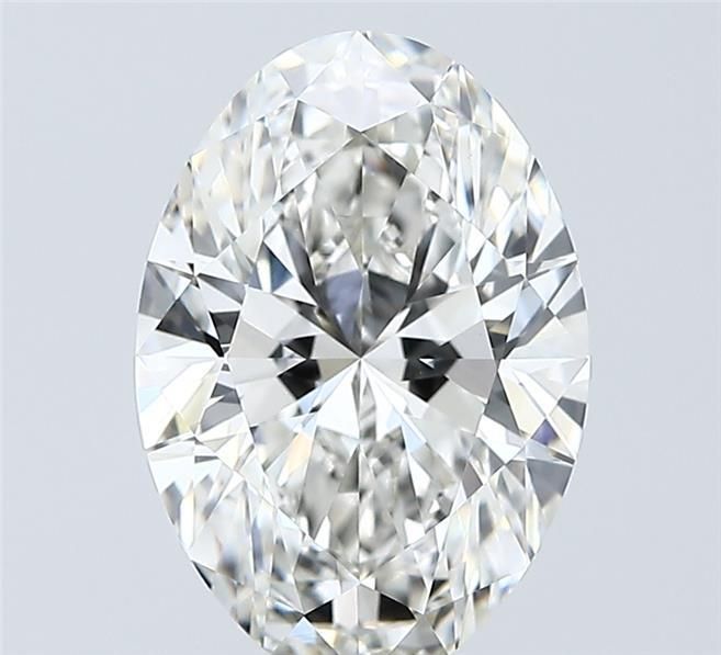 3.04 ct. oval Lab Grown Diamond front image