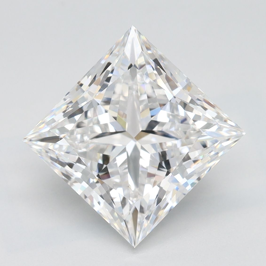 3.17 ct. princess Lab Grown Diamond front image