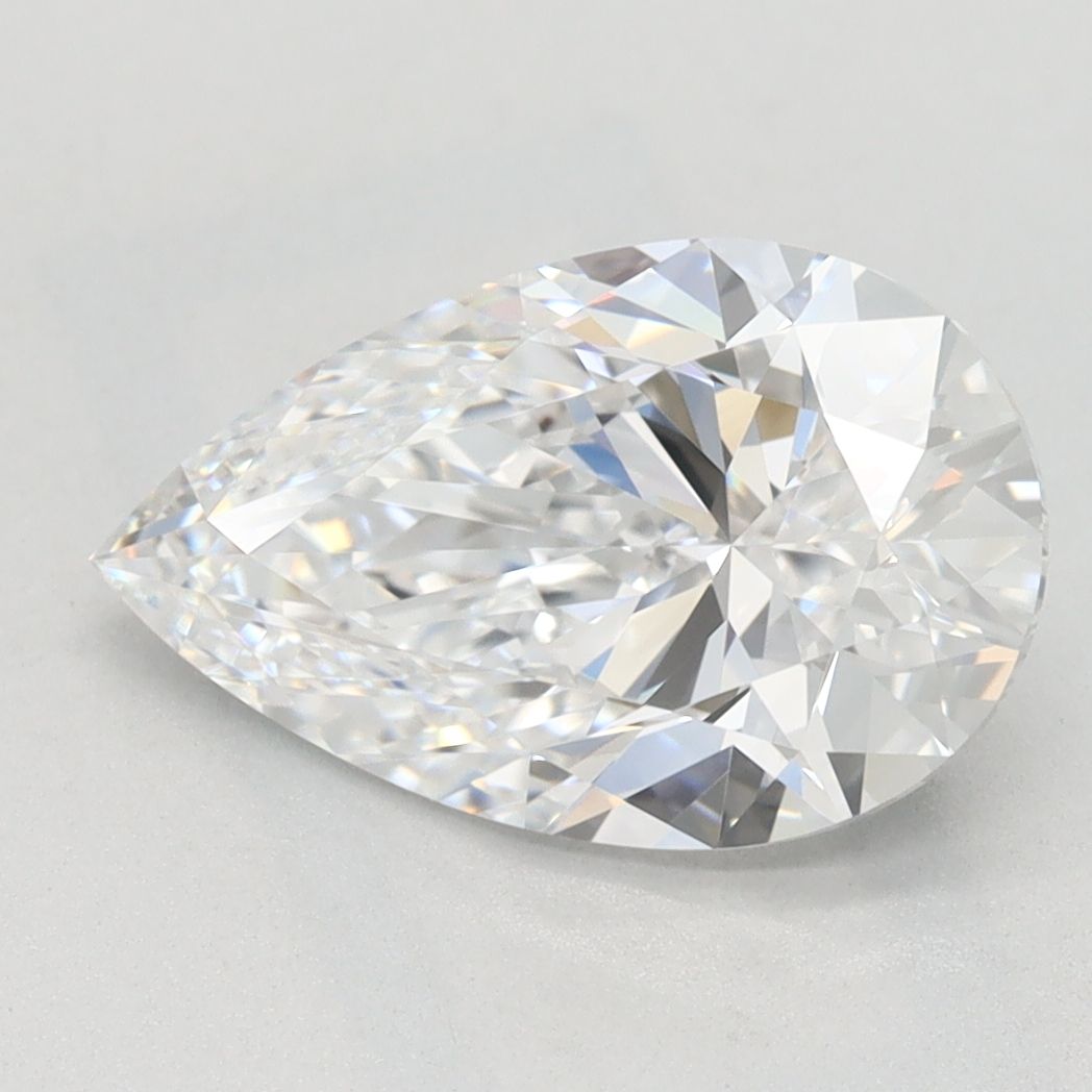 2.10 ct. pear Lab Grown Diamond front image