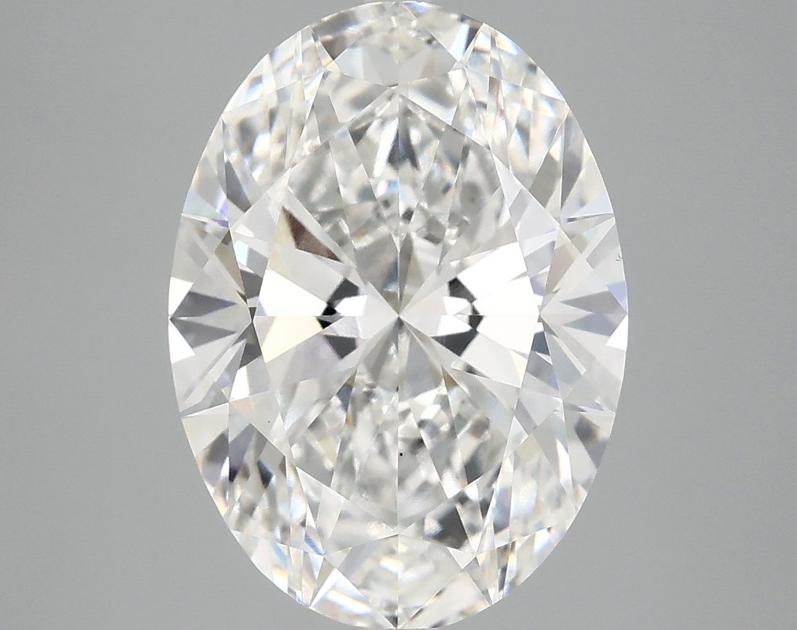 5.01 ct. oval Lab Grown Diamond front image