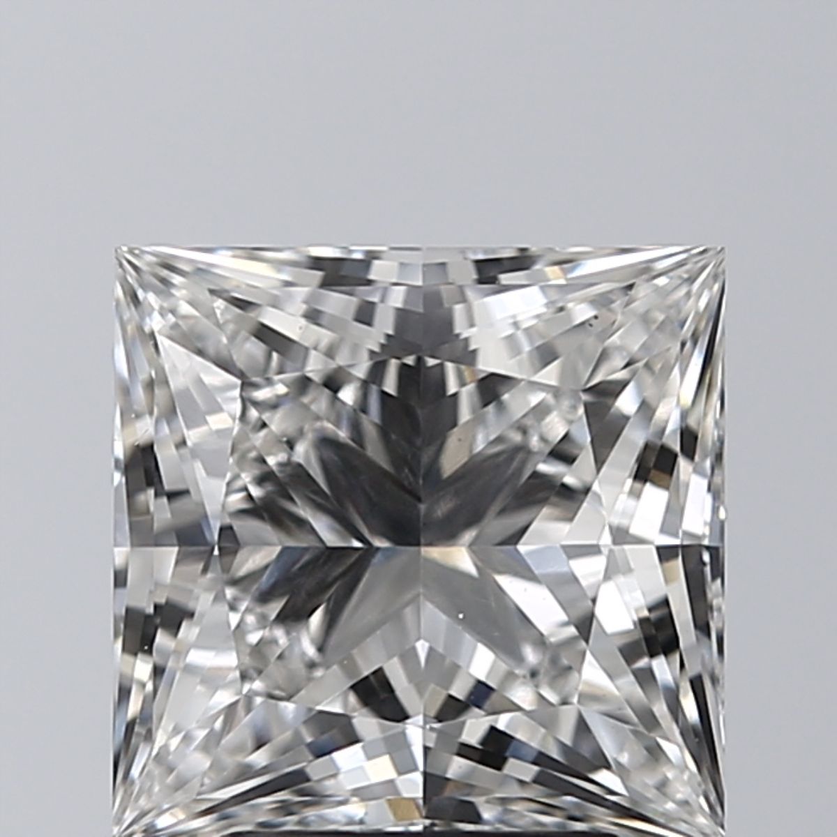 3.02 ct. princess Lab Grown Diamond front image