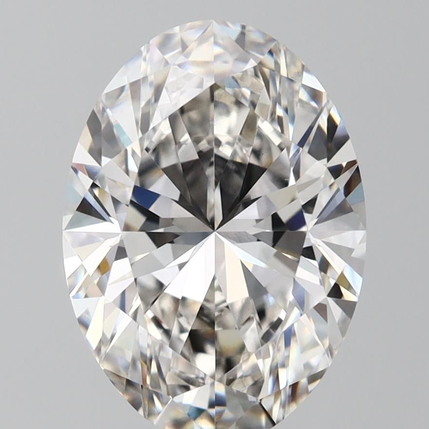 4.05 ct. oval Lab Grown Diamond front image