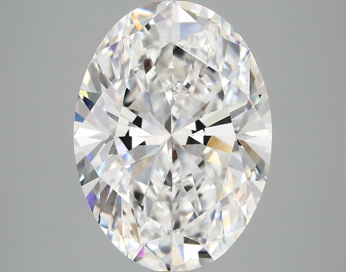 5.00 ct. oval Lab Grown Diamond front image