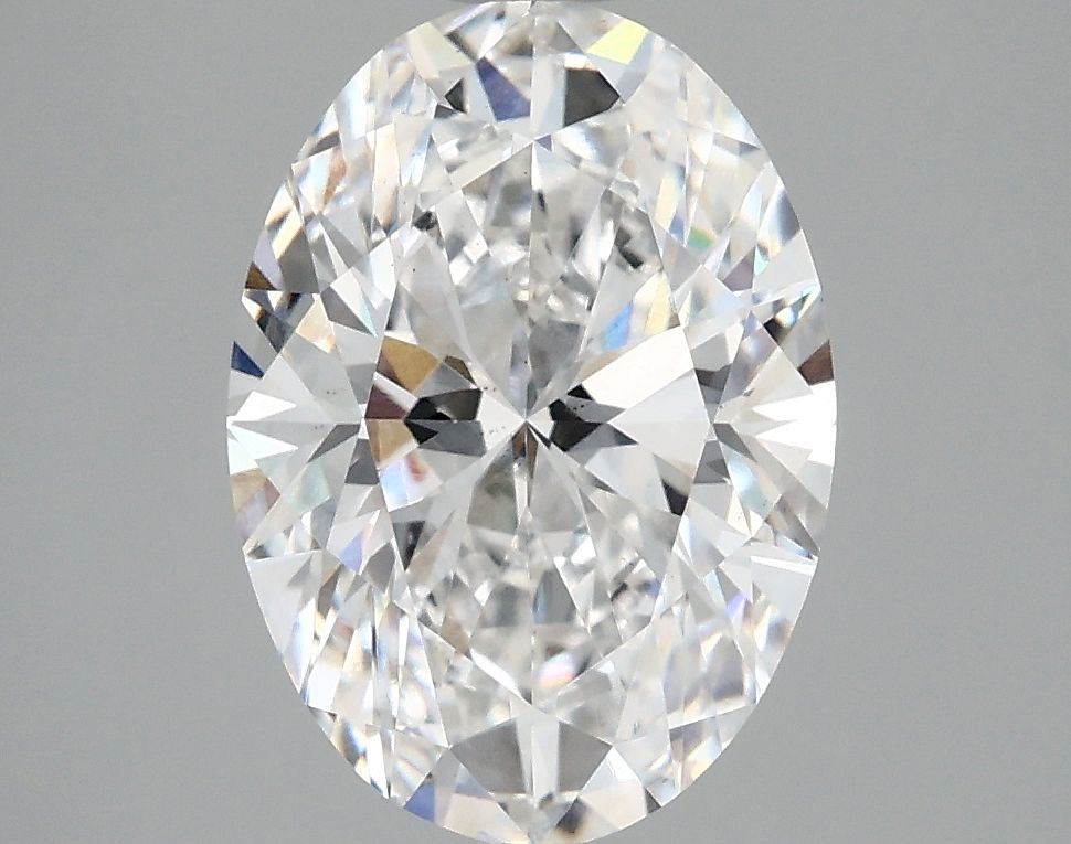 3.02 ct. oval Lab Grown Diamond front image