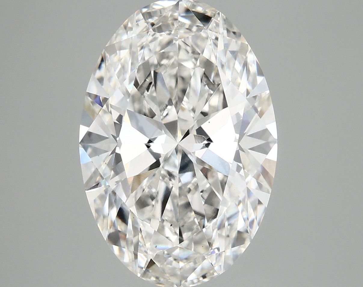 5.04 ct. oval Lab Grown Diamond front image