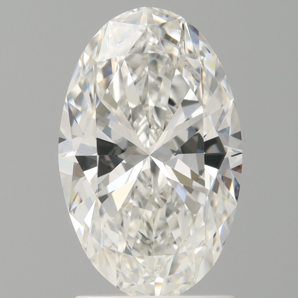 2.04 ct. oval Lab Grown Diamond front image