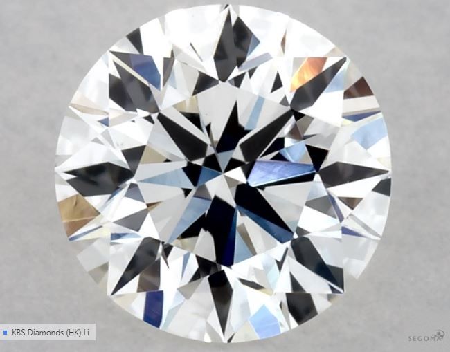 0.56 ct Round diamond