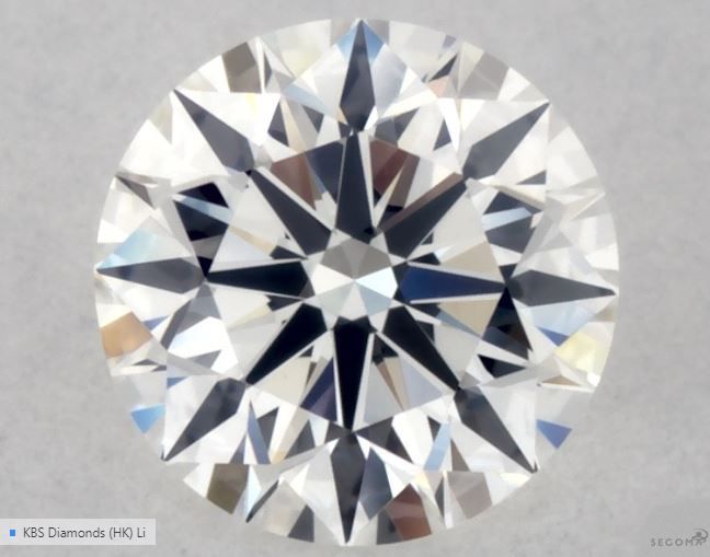 0.56 ct Round diamond
