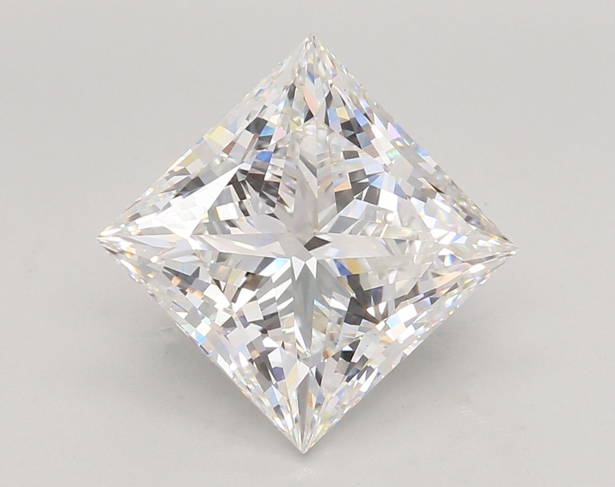 5.07 ct. princess Lab Grown Diamond front image