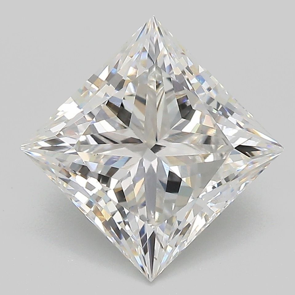 3.80 ct. princess Lab Grown Diamond front image