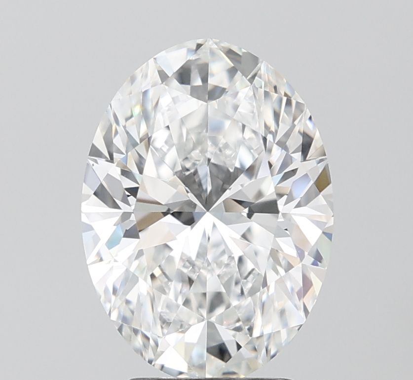 3.08 ct. oval Lab Grown Diamond front image