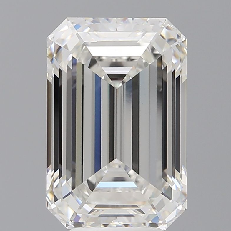 6.05 ct. emerald Lab Grown Diamond front image