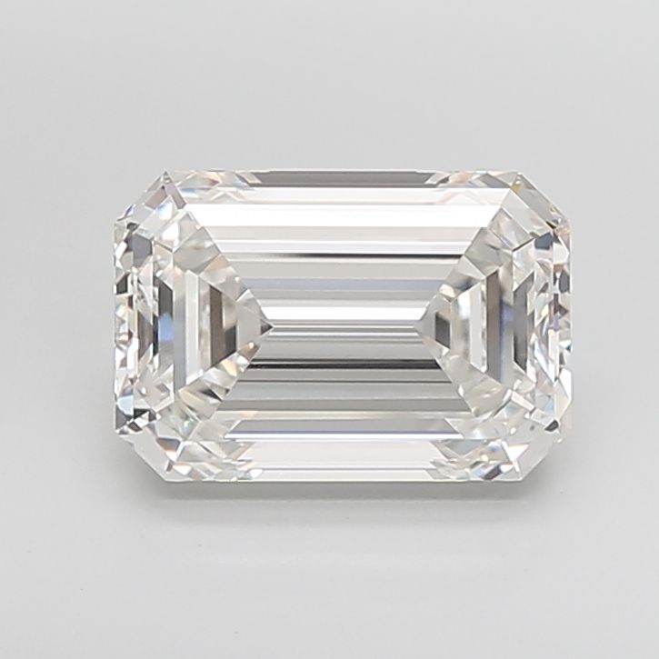 7.01 ct. emerald Lab Grown Diamond front image