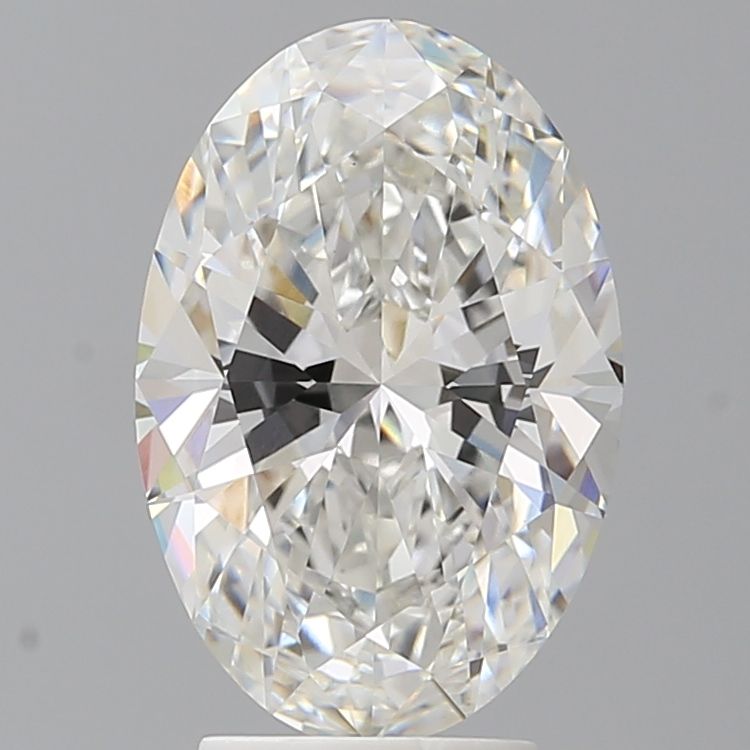 3.60 ct. oval Lab Grown Diamond front image