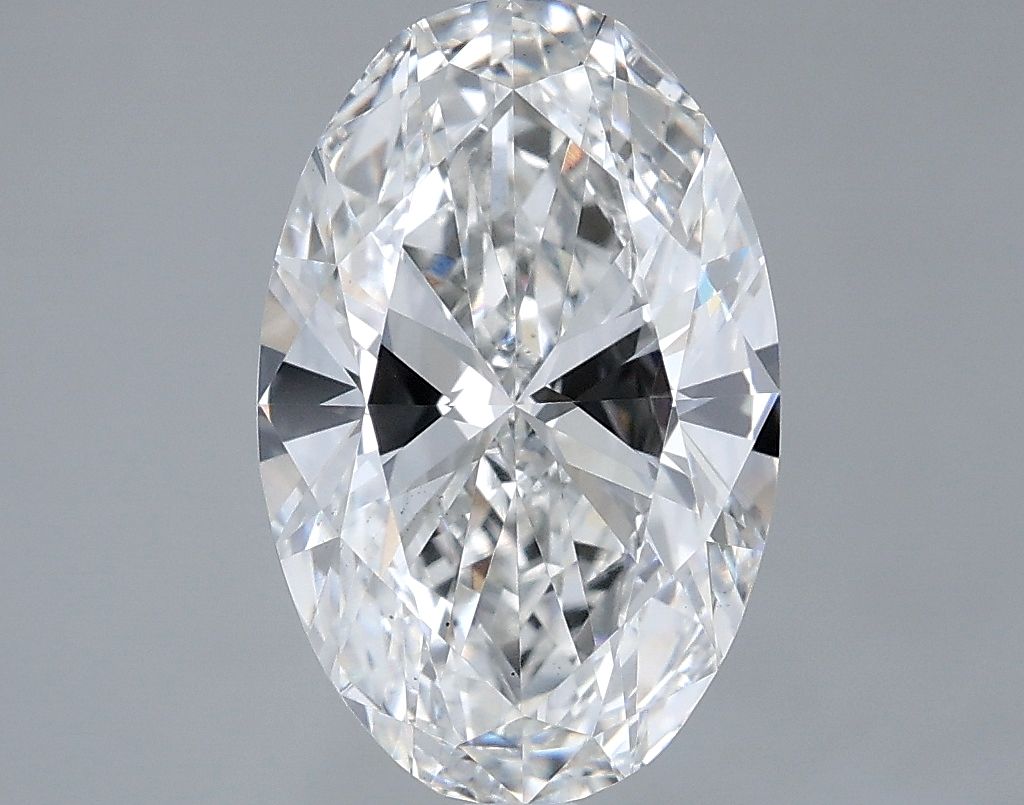 2.92 ct. oval Lab Grown Diamond front image