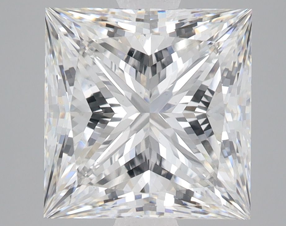 4.12 ct. princess Lab Grown Diamond front image