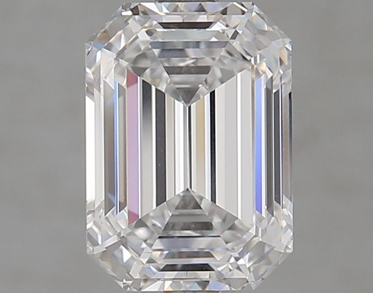 Diamant Émeraude 2.59 ct - Couleur D - Pureté VVS1