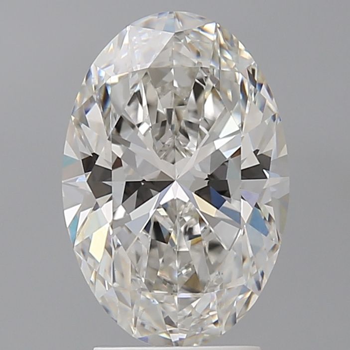 3.04 ct. oval Lab Grown Diamond front image