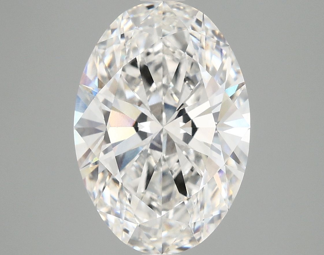 3.90 ct. oval Lab Grown Diamond front image