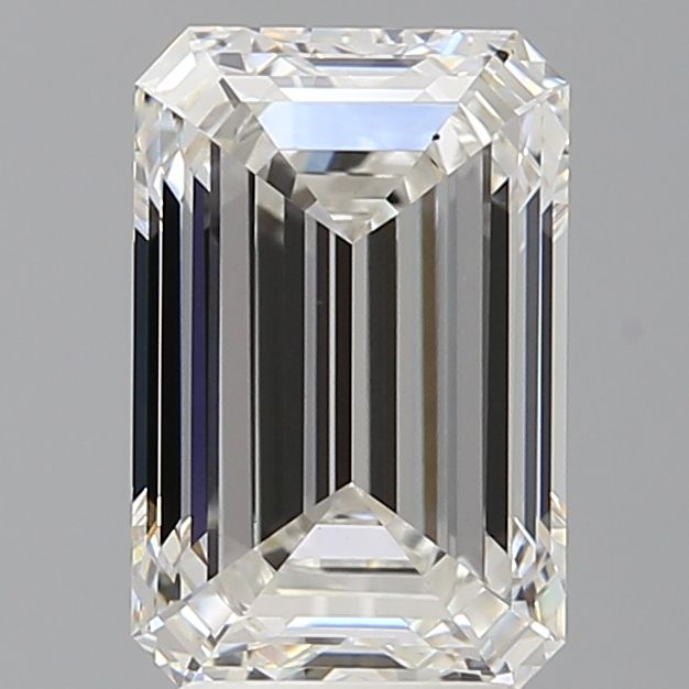 3.52 ct. emerald Lab Grown Diamond front image