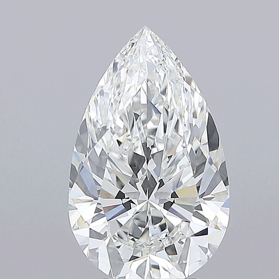 5.25 ct. pear Lab Grown Diamond front image