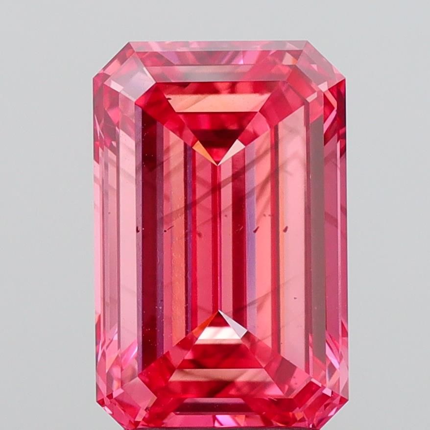 4.03 ct. emerald Lab Grown Diamond front image