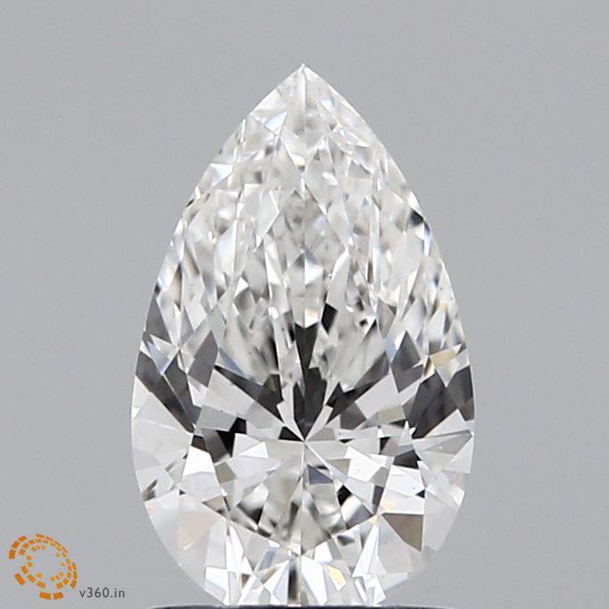 1.13 ct lab-grown Pear Diamond
