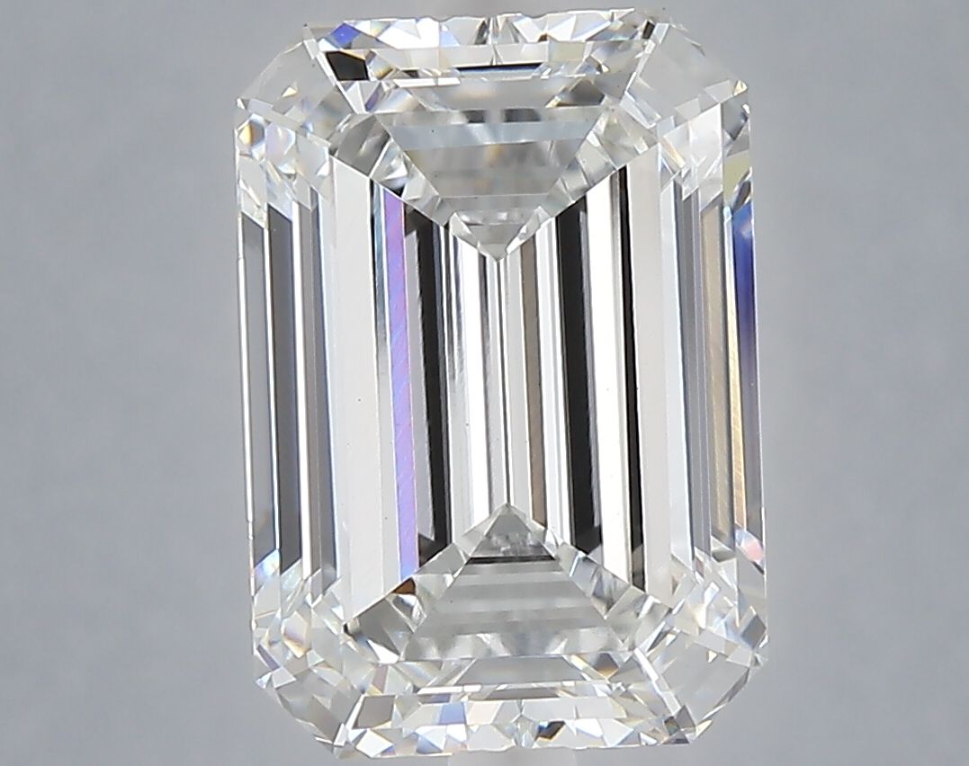 5.09 ct. emerald Lab Grown Diamond front image
