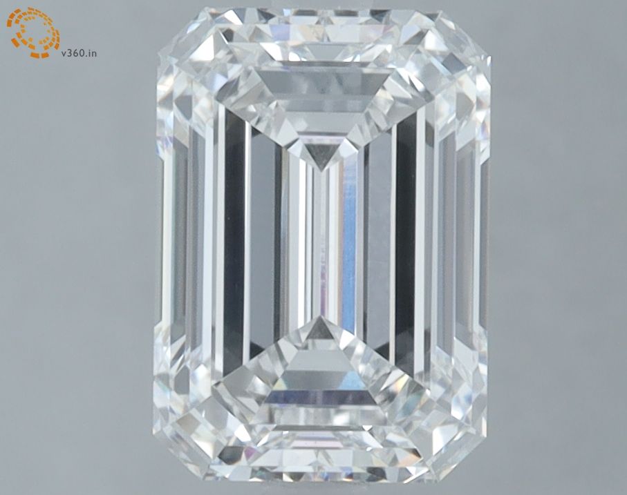 2.71 ct. emerald Lab Grown Diamond front image