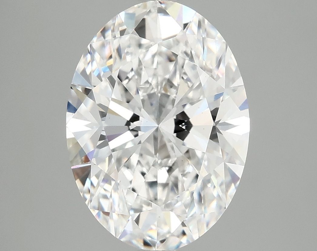 4.10 ct. oval Lab Grown Diamond front image