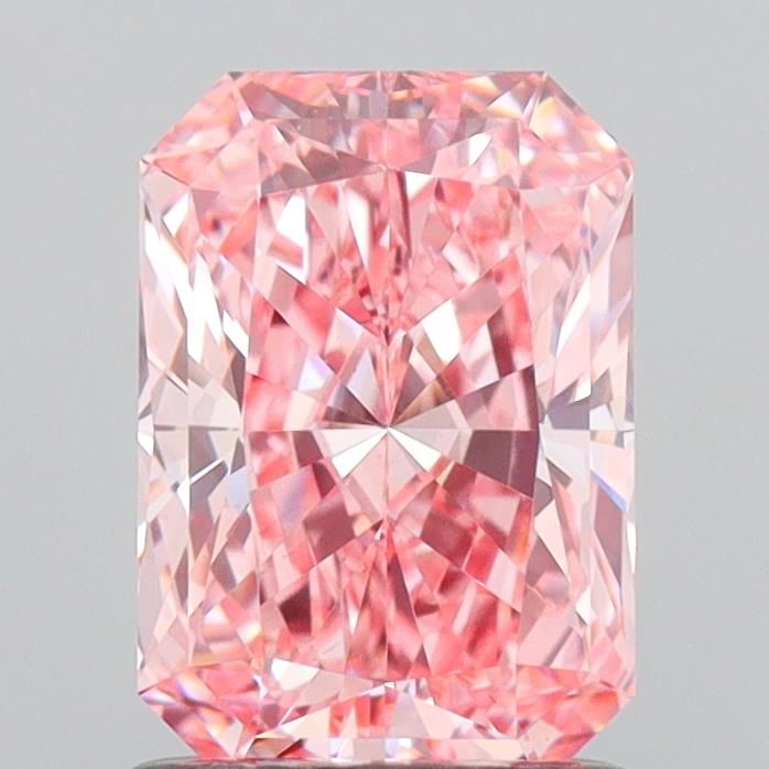 1.51 CT Fancy Vivid Pink RADIANT