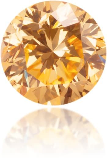 Diament 0.46 ct Fancy Intense Orange/I1