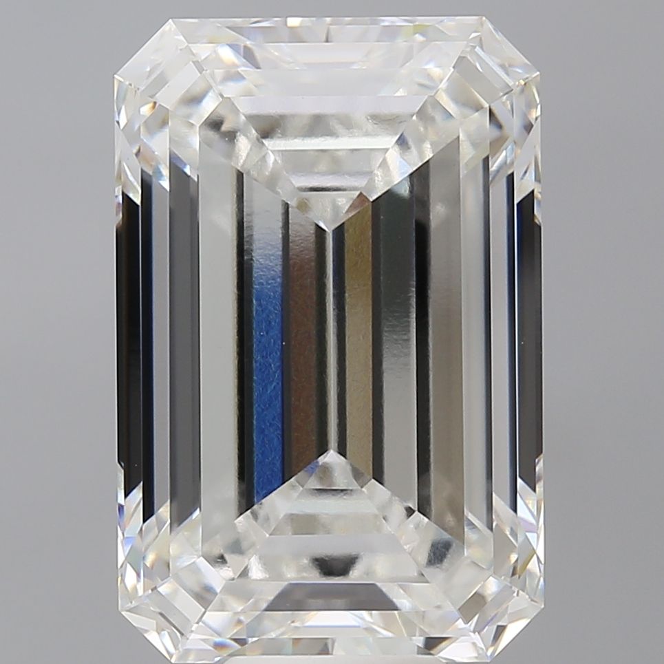12.59 ct. emerald Lab Grown Diamond front image