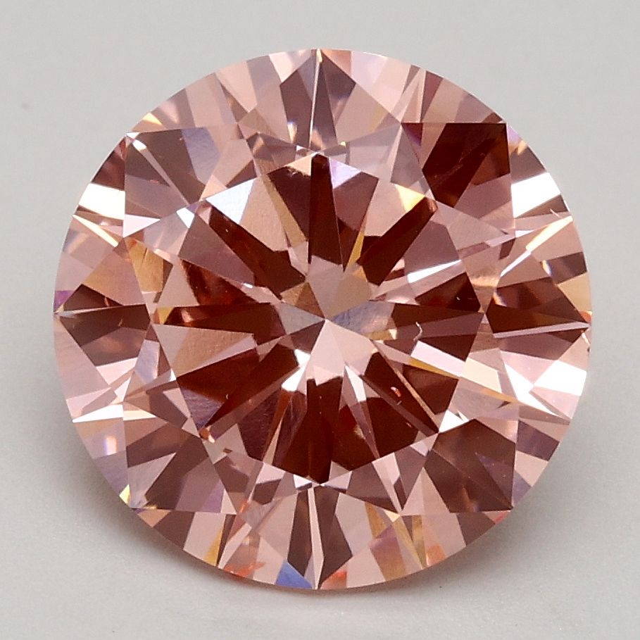 2.80 ct. round Lab Grown Diamond front image