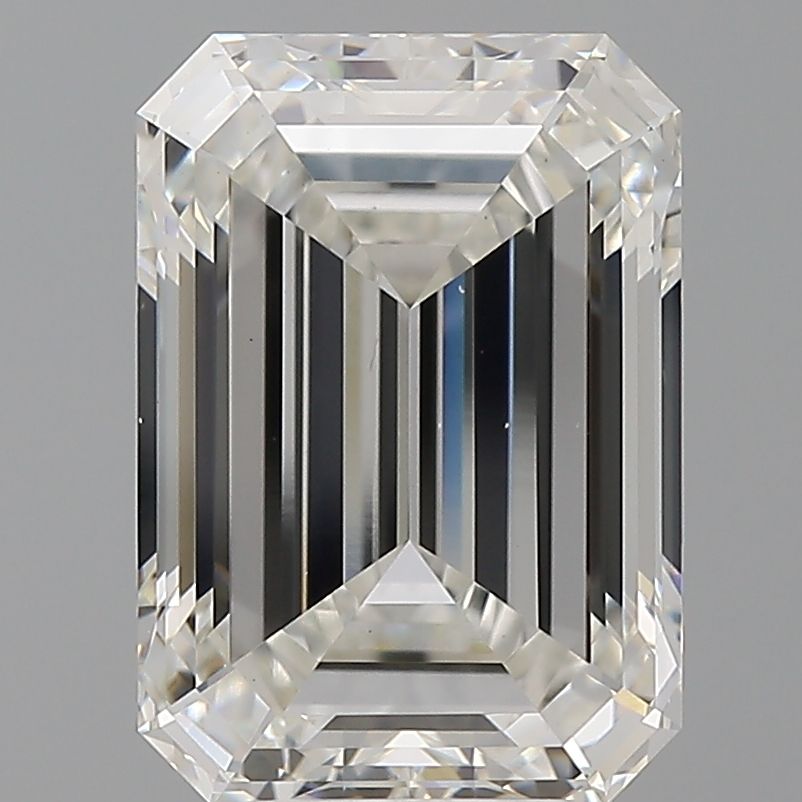5.05 ct. emerald Lab Grown Diamond front image