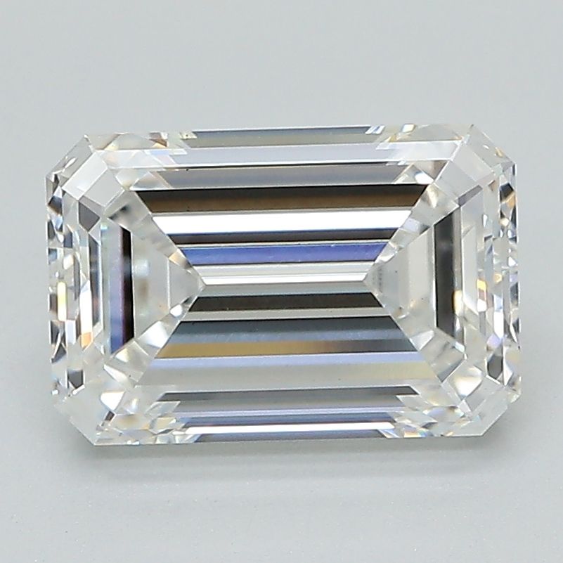 2.56 ct. emerald Lab Grown Diamond front image