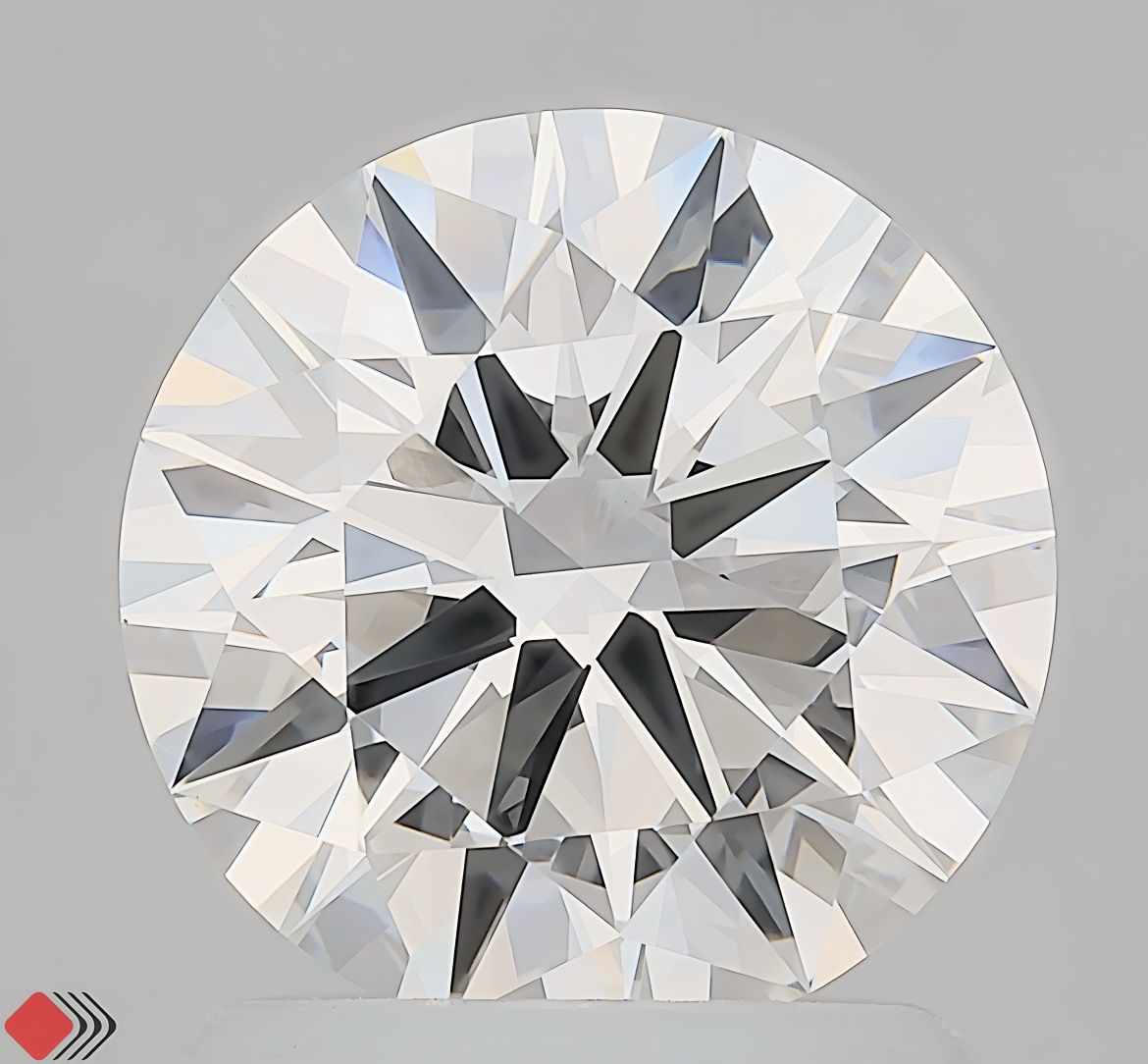 1.54 ct. round Lab Grown Diamond front image