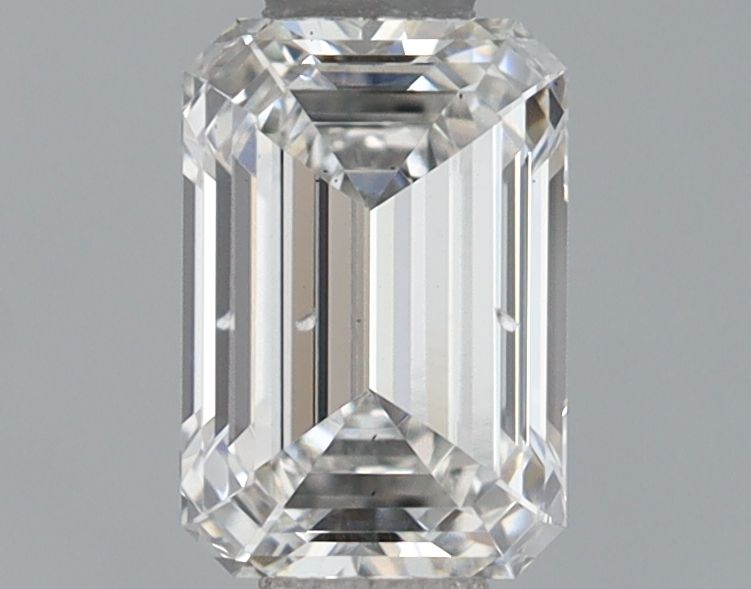 0.72 ct. emerald Lab Grown Diamond front image