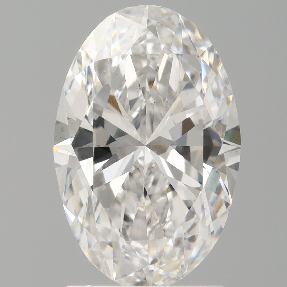 2.05 ct. oval Lab Grown Diamond front image