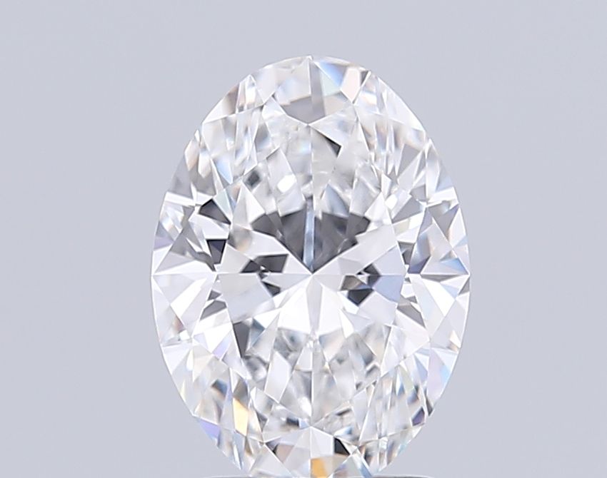 3.02 ct. oval Lab Grown Diamond front image