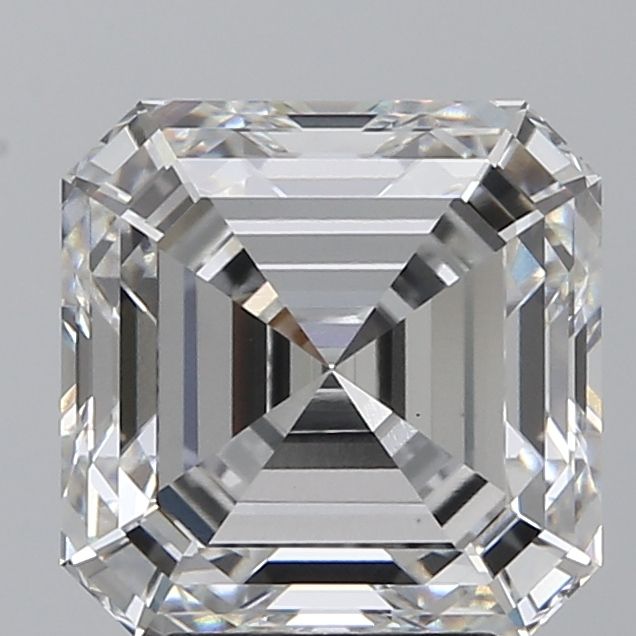 5.34 ct. asscher Lab Grown Diamond front image