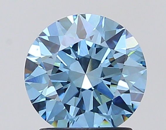 1.72 CT Fancy Vivid Blue ROUND