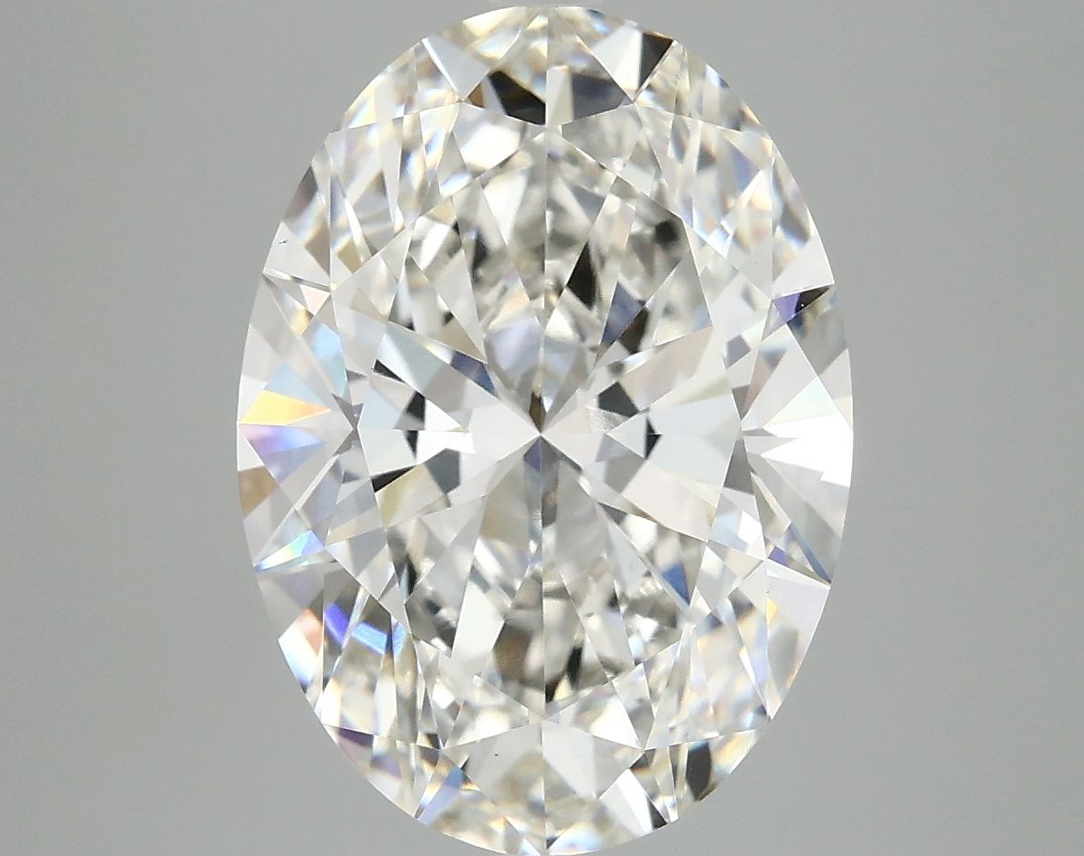 5.04 ct. oval Lab Grown Diamond front image