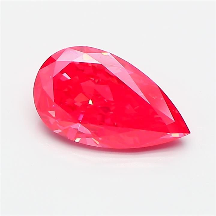 1.0 CT Fancy Vivid Red PEAR