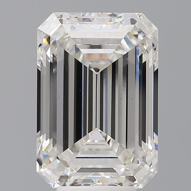 7.09 ct. emerald Lab Grown Diamond front image