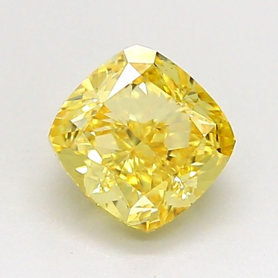 1.04 CT Fancy Intense Yellow CUSHION MODIFIED