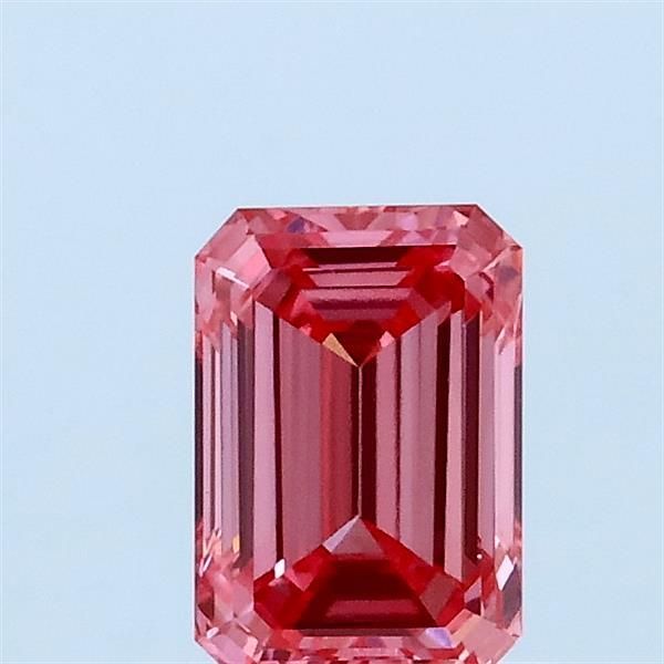 0.73 CT Fancy Vivid Pink EMERALD